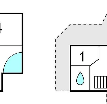 Lovely In With Kitchen * 德斯泰德